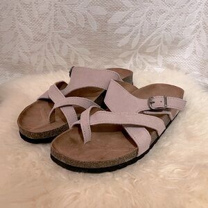 White Mountain Sandals (blush nude) (sz 7)